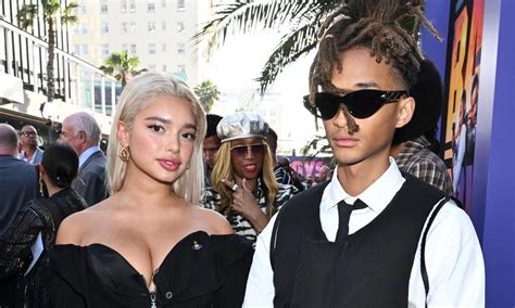 sab zada|Jaden Smith and girlfriend Sab Zada turn heads at。